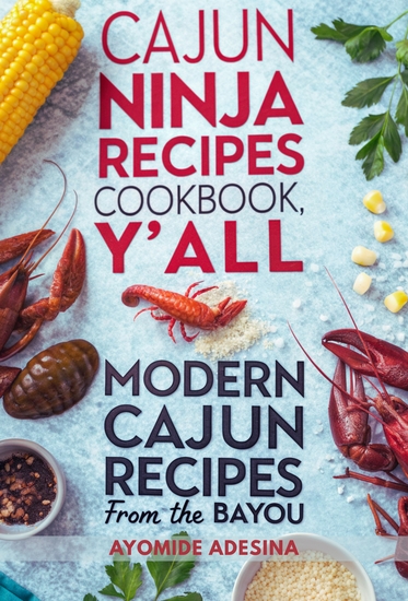 The Cajun Ninja Recipes Cookbook Y'all - Modern Cajun Recipes from the Bayou - cover
