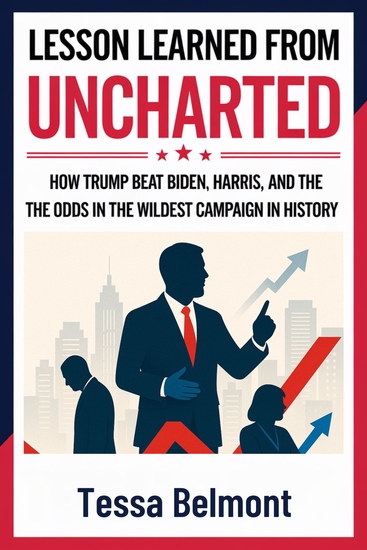 Lesson Learned from Uncharted - How Trump Beat Biden Harris and the Odds in the Wildest Campaign in History Inspired by Chris Whipple - cover