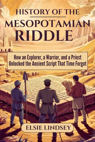 History of The Mesopotamian Riddle - How an Explorer a Warrior and a Priest Unlocked the Ancient Script That Time Forgot - cover