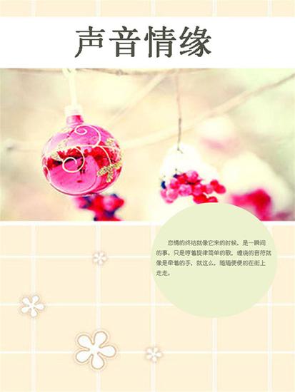 声音情缘 - cover
