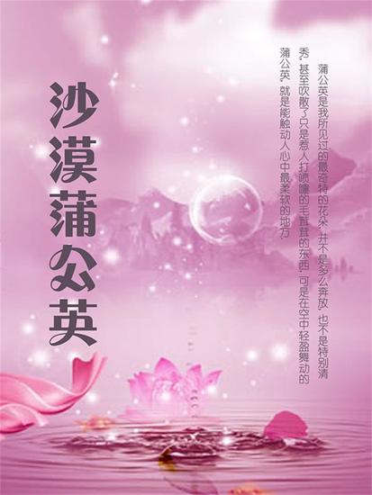 沙漠蒲公英 - cover