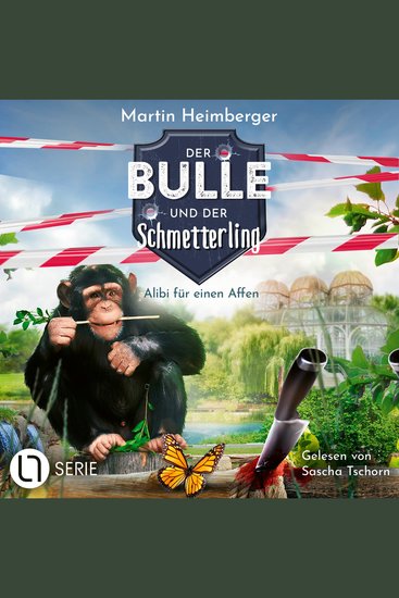 Alibi für einen Affen - Der Bulle und der Schmetterling Folge 9 (Ungekürzt) - cover