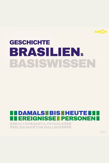 Geschichte Brasiliens - Damals bis heute Ereignisse Personen Zusammenhänge - Basiswissen (ungekürzt) - cover