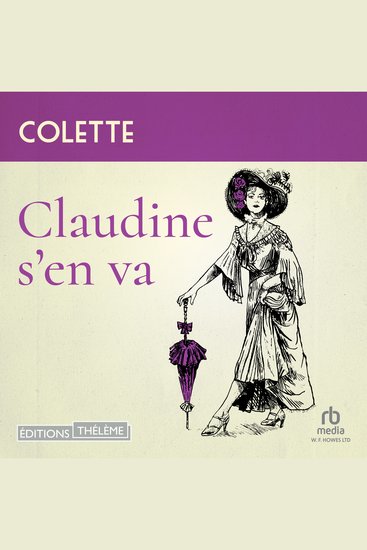 Claudine s'en va - cover