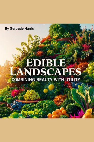 Edible Landscapes - Combining Beauty and Utility - cover