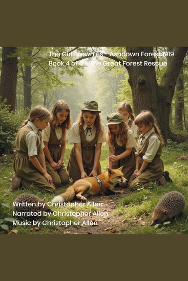 Girl Brownies The - Ashdown Forest 1919 - Book 4 of 6 - The Great Forest Rescue - cover