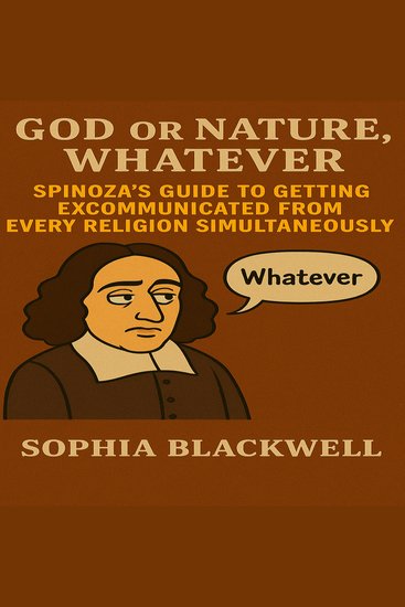 God or Nature Whatever - Spinoza's Guide to Getting Excommunicated from Every Religion Simultaneously - cover