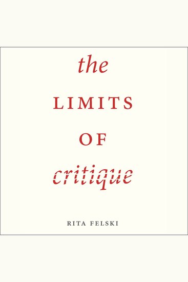 The Limits of Critique - cover