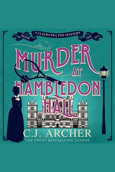Murder at Hambledon Hall - Cleopatra Fox Mysteries book 10 - cover