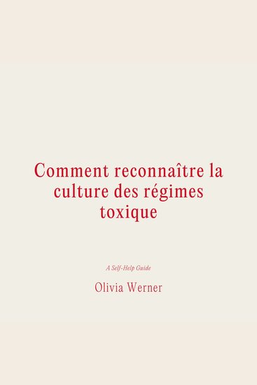 Comment reconnaître la culture des régimes toxique - cover