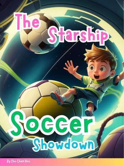 The Starship Soccer Showdown - Timmy’s Galactic Soccer Adventure with Alien Friends and Interstellar Goals - cover