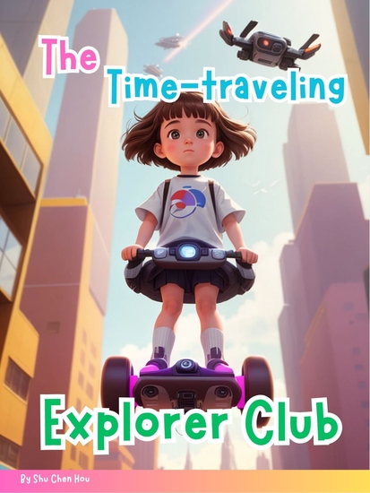 The Time-Traveling Explorer Club - Emma and Friends Journey Through History in a Magical Club of Adventure - cover