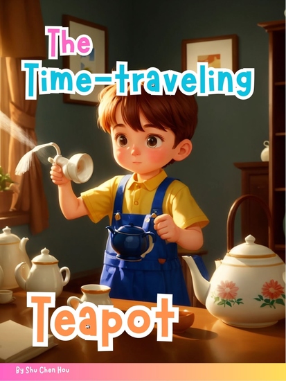 The Time-Traveling Teapot - Max Sips Through History and Meets Legends with Every Magical Pour - cover