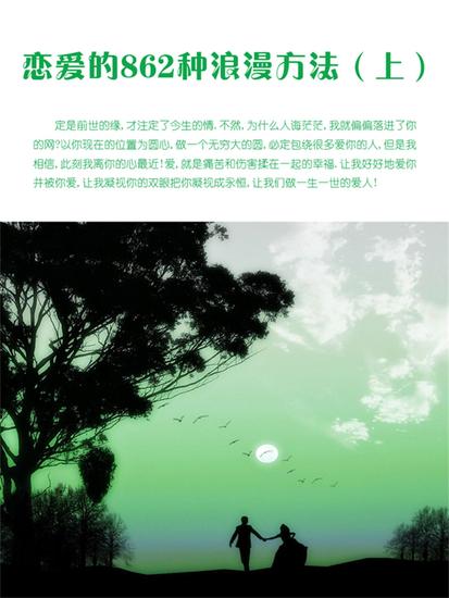 恋爱的862种浪漫方法（上） - cover