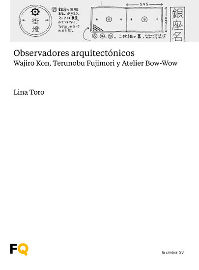 Observadores arquitectónicos - Wajiro Kon Terunobu Fujimori y Atelier Bow-Wow - cover