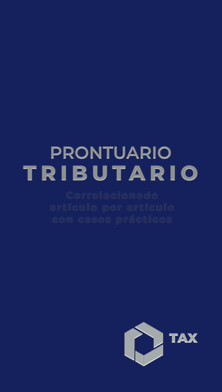 Prontuario Tributario 2025 - Correlacionado artículo por artículo con casos prácticos - cover