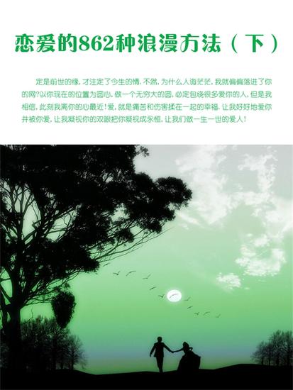 恋爱的862种浪漫方法（下） - cover