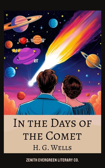 In the Days of the Comet - HG Wells' Sci-Fi Classic of Cosmic Change & Human Transformation - cover