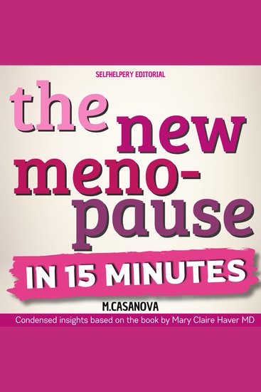 New Menopause The - In 15 Minutes - cover