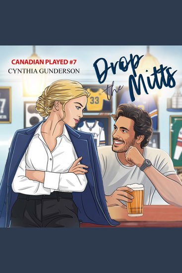 Drop the Mitts - An opposites attract slow burn hockey romance - cover