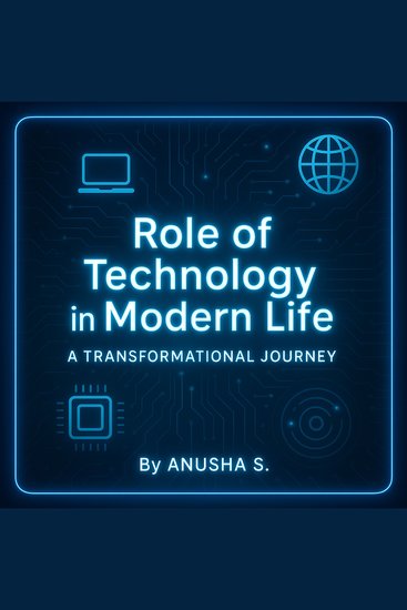 English – Role of Technology – Documentary Voice - "How Innovation and Digital Tools Shape Our Daily Lives" - cover