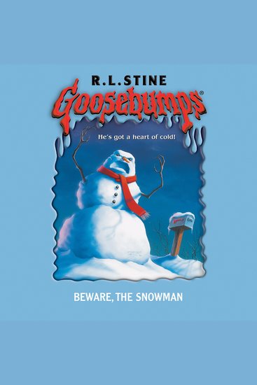 Beware The Snowman (Goosebumps #51) - cover