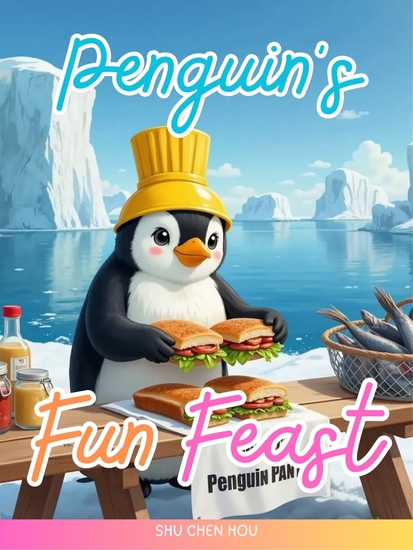 Penguin’s Fun Feast - Join a Charming Penguin on a Picnic Adventure Filled with Delicious Treats and Lots of Laughter - cover