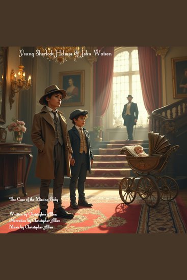 Young Sherlock Holmes & John Watson - The Case of the Missing Baby - cover