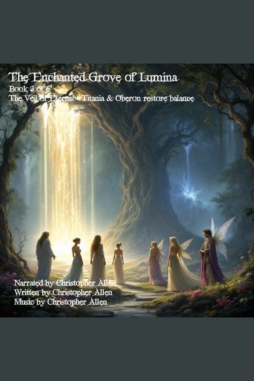 Enchanted Grove of Lumina The - Book 3 of 6 - The Veil of Eternis - Titania & Oberon restore balance - cover