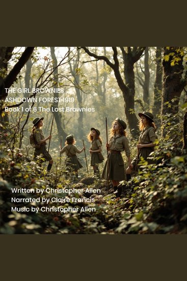 Girl Brownies The - Ashdown Forest 1919 - Book 1 0f 6 - The Lost Brownies - cover