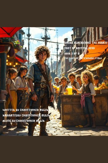 Young Blackbeard the Pirate - Port of Bristol 1690 - Book 3 of 6 - The Curse of the Lemonade Stand - cover
