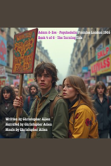 Adam & Eve - Psychedelic Promise London 1965 - Book 4 of 6 - The Turning Tide - cover