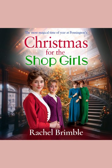 Christmas for the Shop Girls - A BRAND NEW heartwarming and uplifting festive read from Rachel Brimble - cover