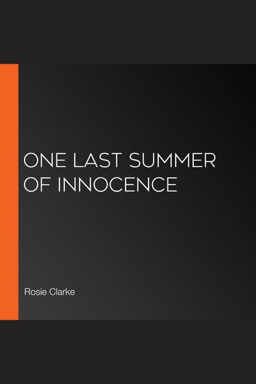 One Last Summer of Innocence - cover
