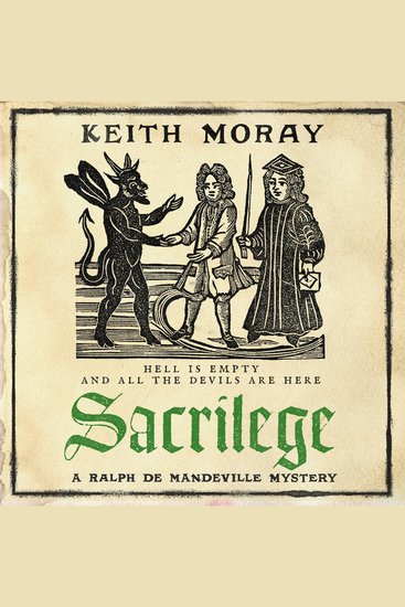 Sacrilege - The BRAND NEW blood-soaked medieval mystery from Keith Moray for 2026 - cover