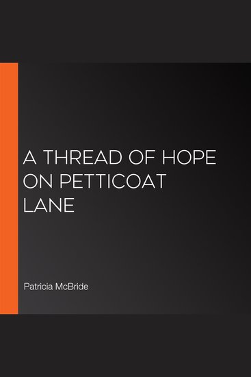 A Thread of Hope on Petticoat Lane - cover