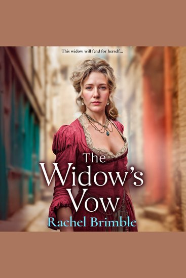 The Widow's Vow - A powerful and atmospheric Victorian drama of love loss and starting over from Rachel Brimble - cover