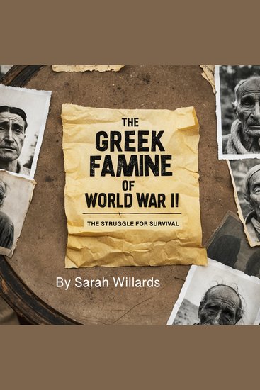 The Greek Famine of World War II - The Struggle for Survival - cover