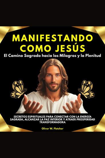 Manifestando como Jesús: El Camino Sagrado hacia los Milagros y la Plenitud Secretos Espirituales para Conectar con la Energía Sagrada Alcanzar la Paz Interior y Atraer Prosperidad Transformadora - cover