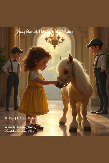 Young Sherlock Holmes & John Watson - The Case of the missing Shetland Pony - cover
