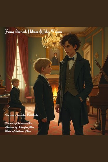 Young Sherlock Holmes & John Watson - The Case of the Stolen PianoForte - cover