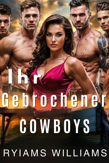 Ihre gebrochenen Cowboys - Glückliche Dame Militär-Haremsromanze - cover