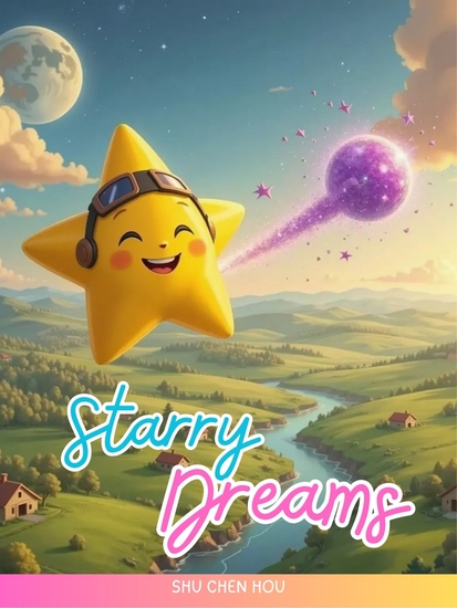 Starry Dreams - A Gentle Bedtime Journey Through the Night Sky and the Wonders of Space - cover