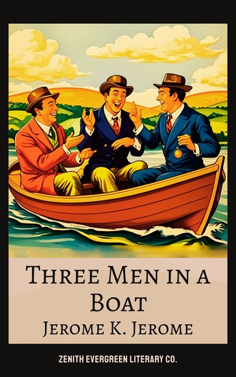 Three Men in a Boat - A Timeless British Comedy of Travel Friendship and Utter Nonsense - cover