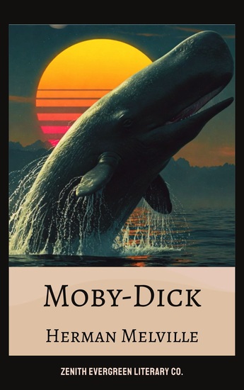 Moby-Dick - The Epic Tale of Obsession Vengeance and the Sea - cover