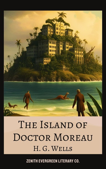 The Island of Doctor Moreau - A Gripping Sci-Fi Horror Classic by HG Wells - cover