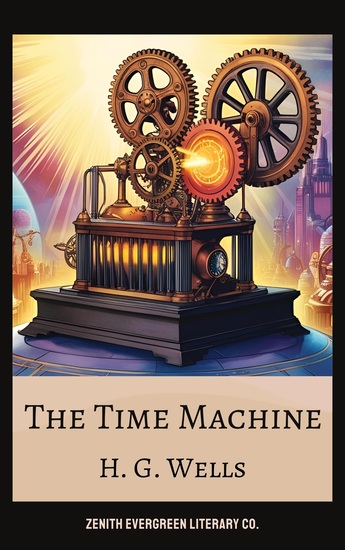 The Time Machine - A Journey Beyond Time — Classic Sci-Fi Masterpiece by HG Wells - cover
