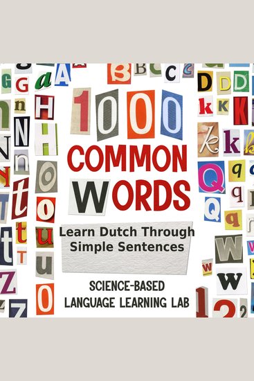 1000 Common Words - Learn Dutch Through Simple Sentences - cover