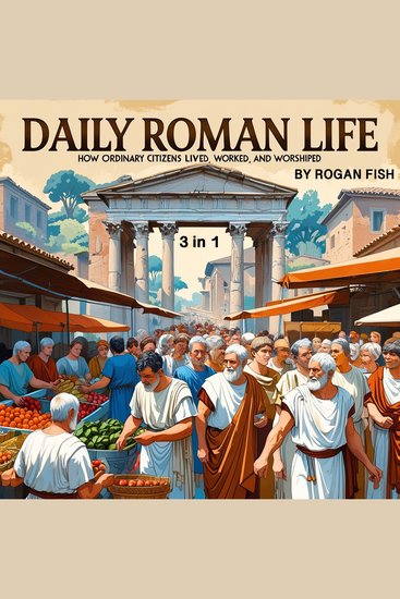 Daily Roman Life - How Ordinary Citizens Lived Worked and Worshiped (3 in 1) - cover