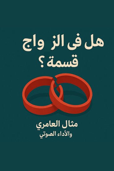 هل في الزواج قسمه - زواج قسمة - cover